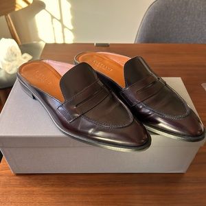 Everlane Oxford Mules - Oxblood